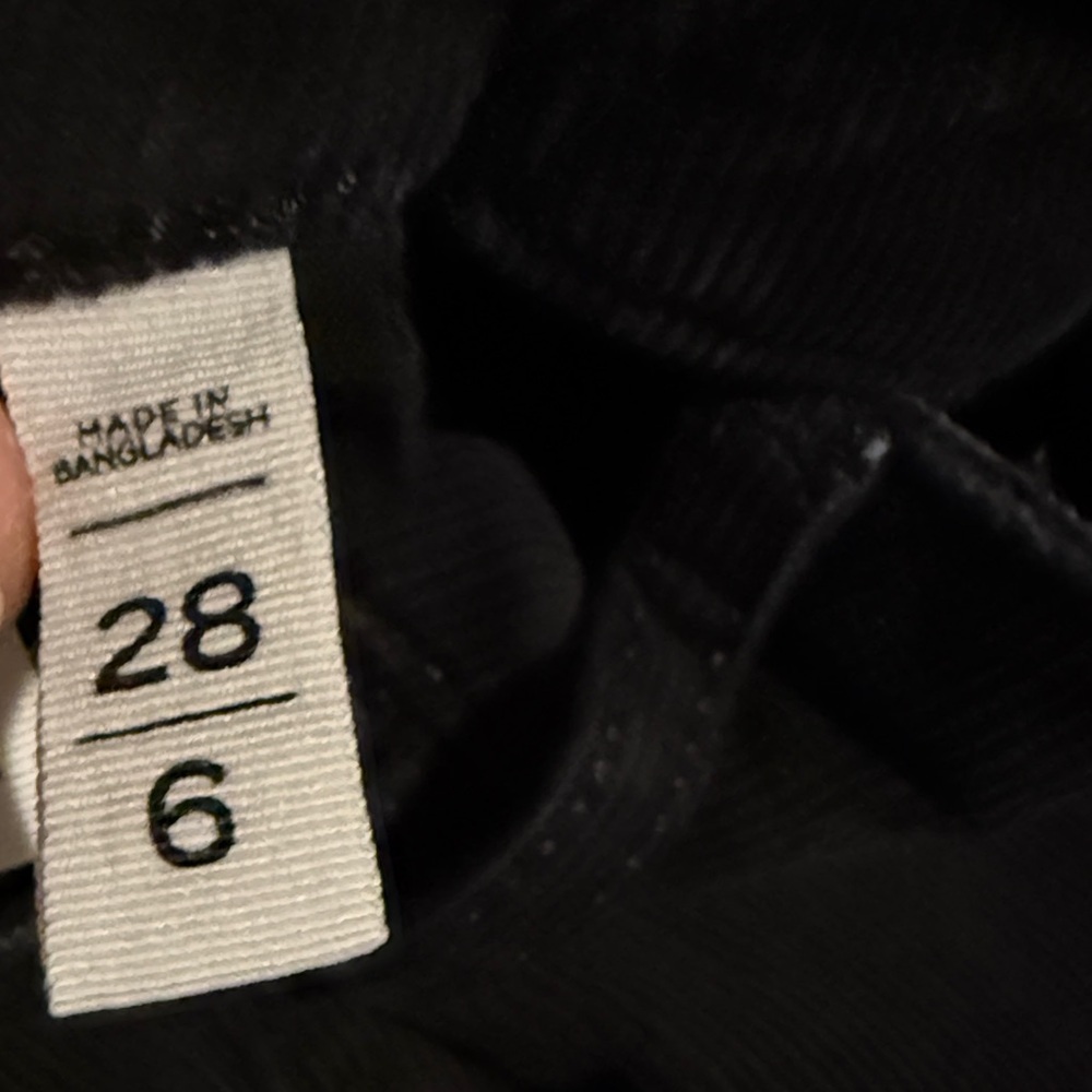 LOFT Midnight Corduroy Curvy Straight Jeans - Picture 5 of 9